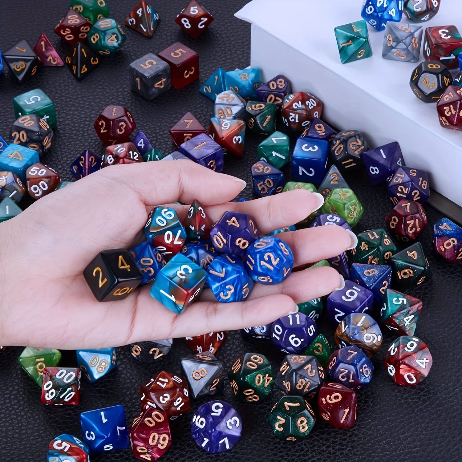 28Pcs DND Dice Set with Black  - đánh giá và giá Board Game Pandemic