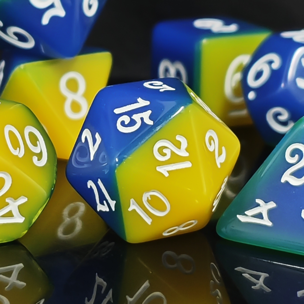 Blue & Yellow Dual Color Polyh - đánh giá và giá Board Game Pandemic