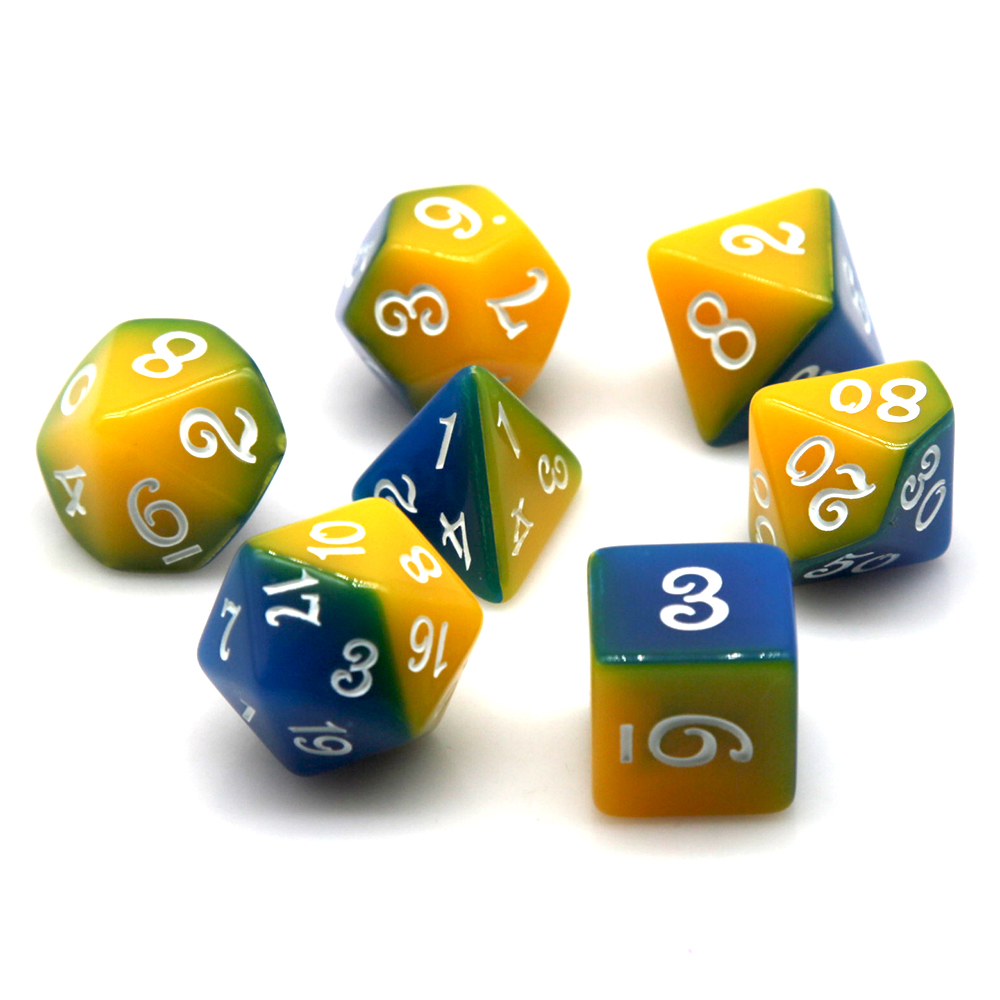 Blue & Yellow Dual Color Polyh - đánh giá và giá Board Game Pandemic