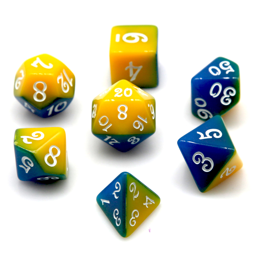 Blue & Yellow Dual Color Polyh - đánh giá và giá Board Game Pandemic