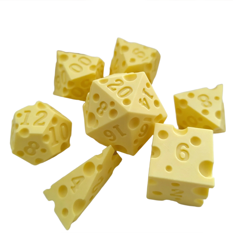 Cheese Polyhedral Dice Set Lay - đánh giá và giá Board Game Pandemic