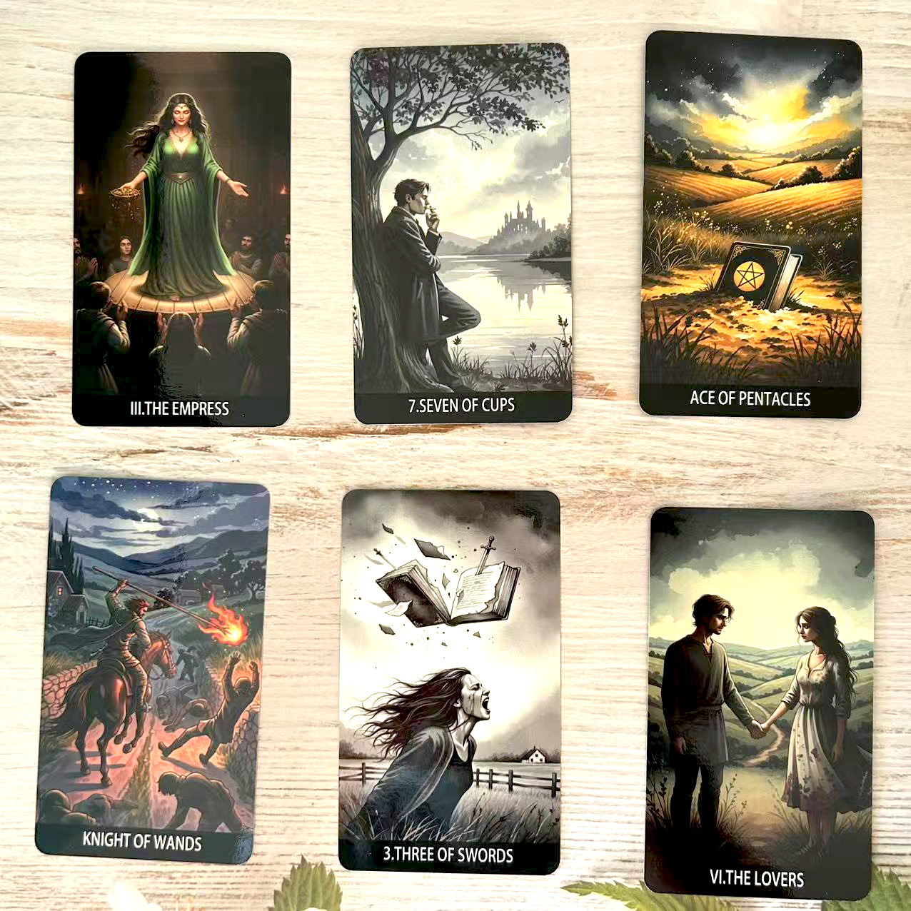 78PCS 70*120mm Tarot Cards PDF - đánh giá và giá Board Game Illustrator