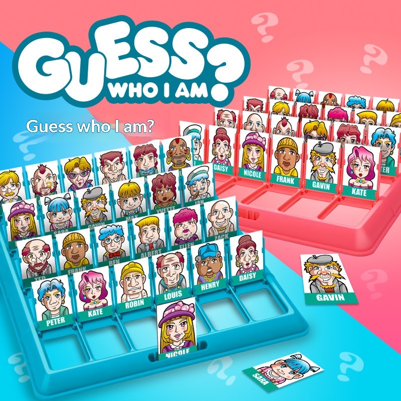 Guess Who I Am Character Guess - đánh giá và giá Board Game Guess Who