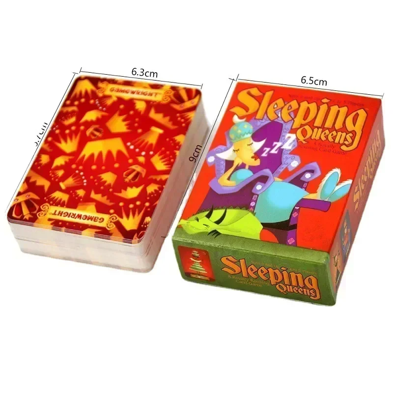Card Full English Sleeping Que - đánh giá và giá Board Game Queen